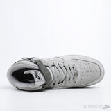 Air Force 1 Mid X Reigning Champ White Grey Black - Photo 5