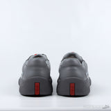 Prada America's Cup Soft Rubber Gray Sneakers (Premium Plus Batch) - Photo 8