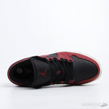 Air Jordan 1 Low Black Gym Red - Photo 5