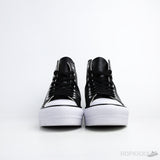 Converse Chuck Taylor All-Star Lift Hi Black Leather (Premium Batch) - Photo 4