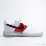 Nike Air Force 1 Low White Red Black (Icy Soles) (Dot Perfect) - Photo 3