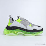 Bale*ciaga Triple S Lime Sole White and Green with Air Cushion - Photo 6