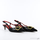 Valentino Garavani Leather VLOGO Pumps 80 (Premium Batch) - Photo 7