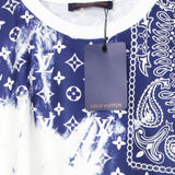 L*V Monogram Bandana Blue T-Shirt - Photo 4