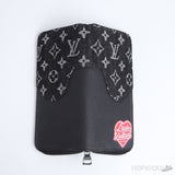LV Zippy Vertical Denim Leather Wallet - Photo 3