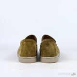 Loro Piana Summer Walk Loafers Suede Light Wood Smoke - Photo 8