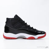 Air Jordan 11 Retro Black True Red White - Photo 3
