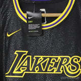 NBA Los Angeles Lakers No.23 James Black Jersey - Photo 3