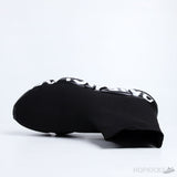 Balenciaga Speed Graffiti Trainer Black - Photo 6