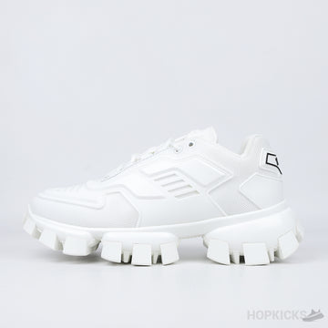 Prada Cloudbust Thunder Knit White (Dot Perfect)