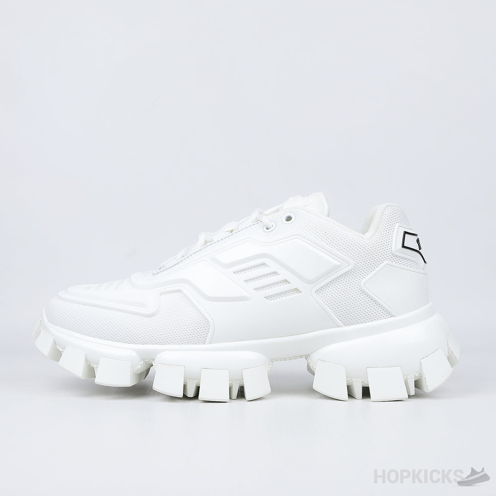 Prada Cloudbust Thunder Knit White (Dot Perfect)