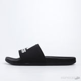 Adilette Core Black White Logo Slides - Photo 1
