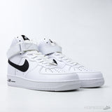 Nike Air Force 1 High White Black (Dot Perfect) - Photo 7