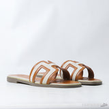 Hermès Oran Sandals Brown Grey (Premium Plus Batch) - Photo 7