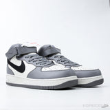 Nike Air Force 1 Mid Grey Black White (Premium Plus Batch) - Photo 7
