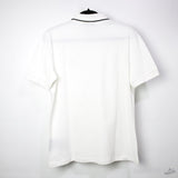 Prada Logo White Black Neck Polo Shirt - Photo 3