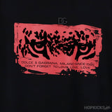 D&GG Logo-Plaque Cotton Sweatshirt - Photo 5