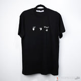 Off-White Tree Logo Black T-Shirt - Photo 1