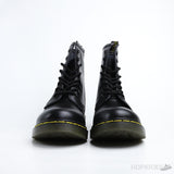 Dr. Martens 1460 Smooth Leather Lace Up Boot Black (Premium Batch) - Photo 6