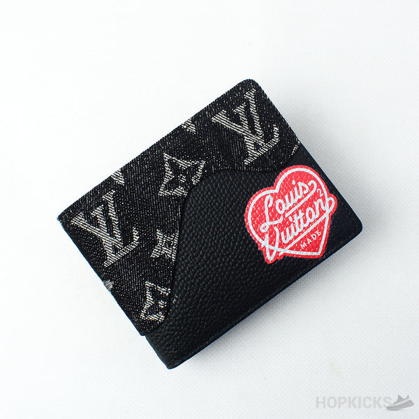 LV x Nigo Monogram Black Multiple Wallet