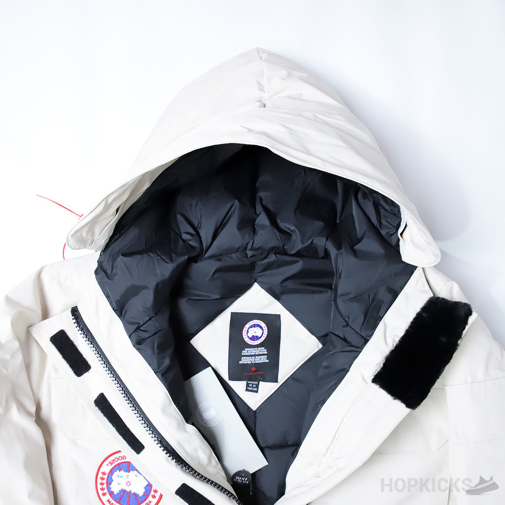 Canada Goose Expedition Heritage Parka White