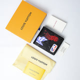 Louis Vuitton x NBA Hero Jacket Leather Multiple Wallet Monogram Black (Dot Perfect) - Photo 4