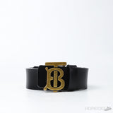 Burberry TB Black Belt - Photo 1