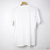L*V Crew Neck Blended Chain Plain White T-Shirt - Photo 2