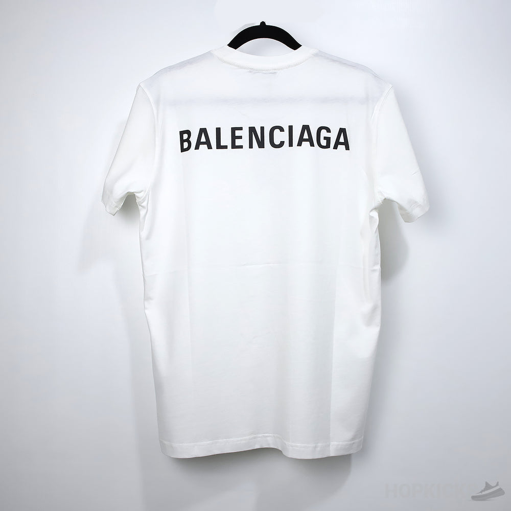 Bale*ciaga Log Print T-Shirt