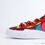 Blazer Low Sacai KAWS Red - Photo 8