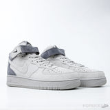 Reigning Champ X Nike Air Force 1 Mid Grey Black (Premium Plus Batch) - Photo 7