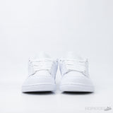 Air Jordan 1 Low Triple White Tumbled Leather (Premium Plus Batch) - Photo 6