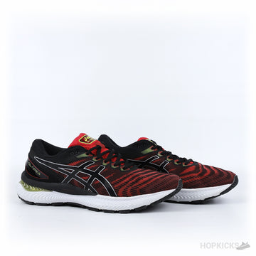 ASICS Gel Nimbus 22 Red Black (Premium Batch) (Slightly Stained)