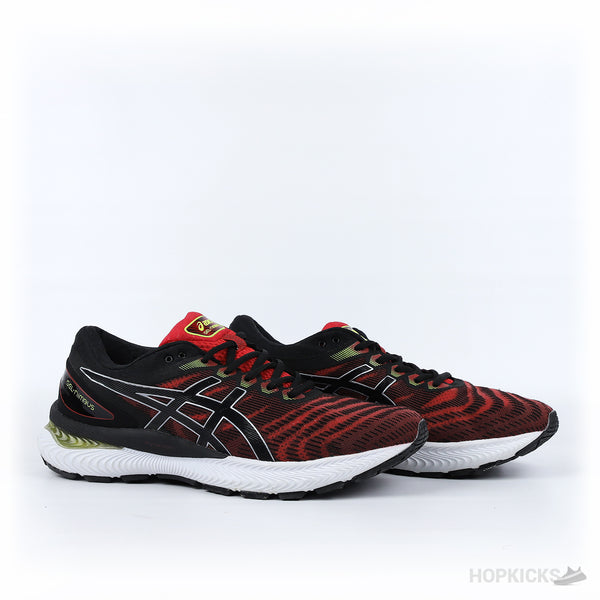 ASICS Gel Nimbus 22 Red Black (Premium Batch) (Slightly Stained)