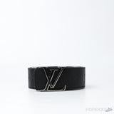 LV Monogram Black Belt - Photo 1