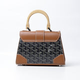 Goyard Saigon Souple Mini Bag Brown and Black (Dot Perfect) - Photo 2