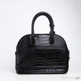 Ville S Balenciaga Bag In Croc Print Leather With Logo - Photo 2