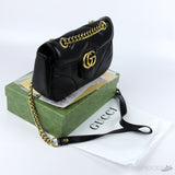 Gucci Black Leather Small Shoulder Bag - Photo 4