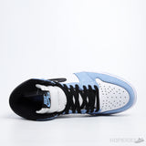 Air Jordan 1 Retro High White University Blue Black (Premium Batch) - Photo 5