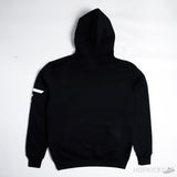 Givenchy Refracted Embroidered Logo Hoodie Black White - Photo 2
