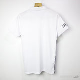 Lacoste White Blue and Grey T-Shirt - Photo 2
