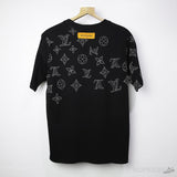 L*V Fancy Silver Monogram Printed T-Shirt - Photo 2