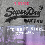 Super Dry Vintage Grey T-shirt - Photo 4
