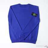 Stone Island Stretch Wool Sweatshirt Periwinkle Blue - Photo 2