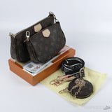 LV Multi Pochette Accessories (Black) - Photo 4
