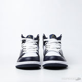 Air Jordan 1 Mid Shattered White Metallic Gold Obsidian (Premium Plus Batch) - Photo 6
