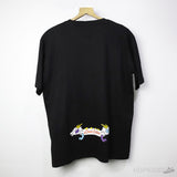 L*V Made Front Pocket Badges Black T-Shirt - Photo 2