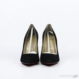 Kate 85mm Pumps Vean velours Black Women (Slightly Used) - Photo 2