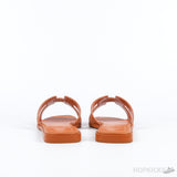 Hermes Oran Orange Sandal Mule Epson Leather (Premium Batch) - Photo 8
