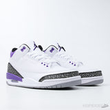 Air Jordan 3 Retro Dark Iris (Dot Perfect) - Photo 7